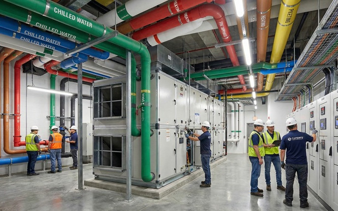 Integrated MEP Systems for Commercial Complex